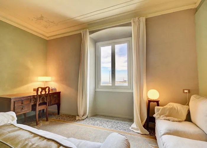 Le Sorelle - Elegante Fronte Mare - 6 Posti Letto - Con Posto Auto Privato Apartmán